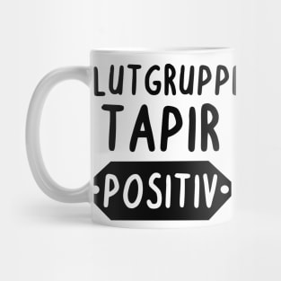 verrückter Tapir Spruch Tierliebhaber Motiv Mug